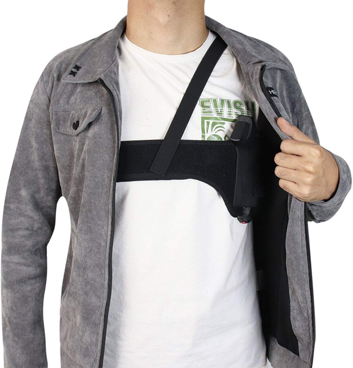 Tactical Belly Band Holster Waist Pistol Holster Concealed Carry Gun Belt