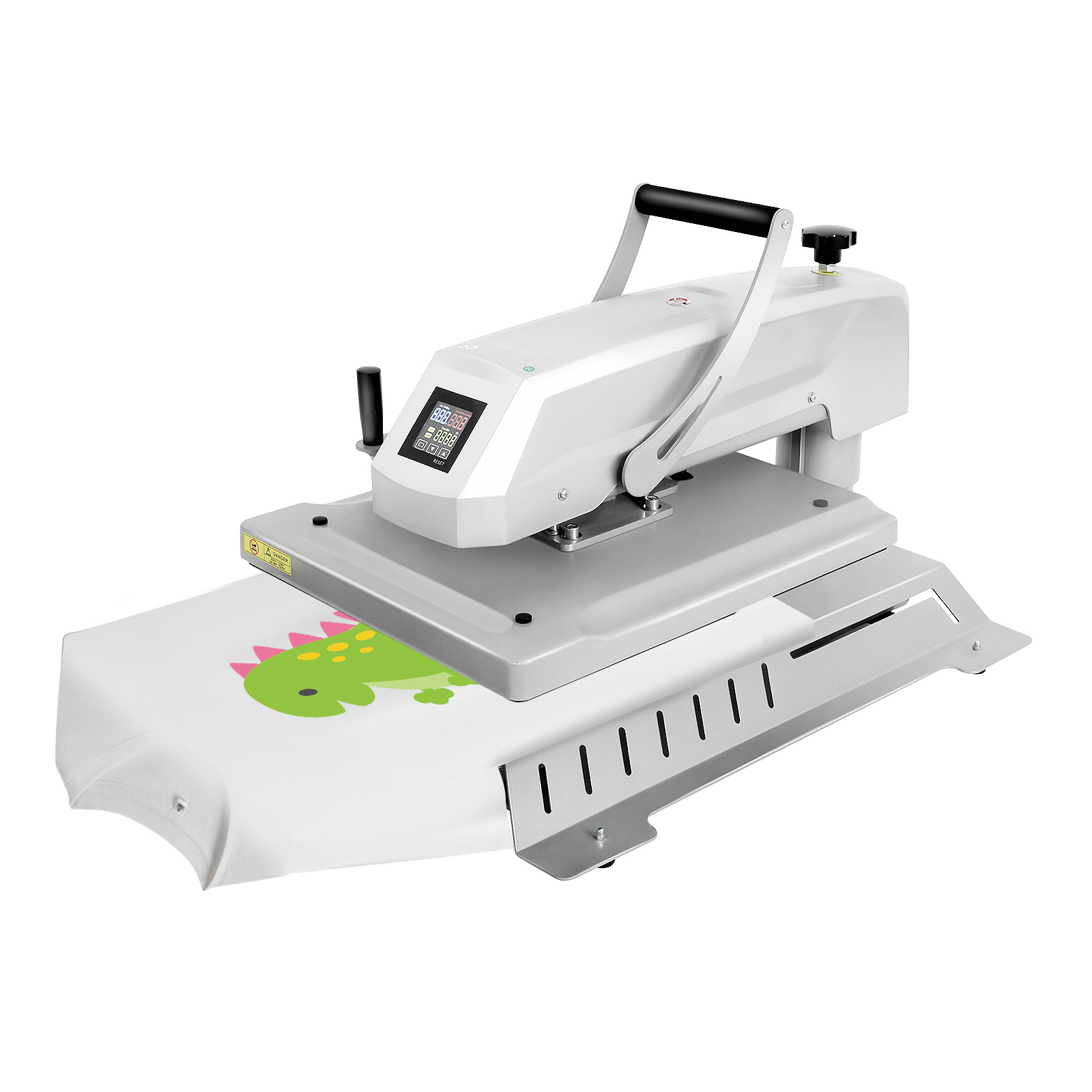 Máquina de Prensa Térmica 1600W 40x50cm Ajustable 0-500°F miniatura 7