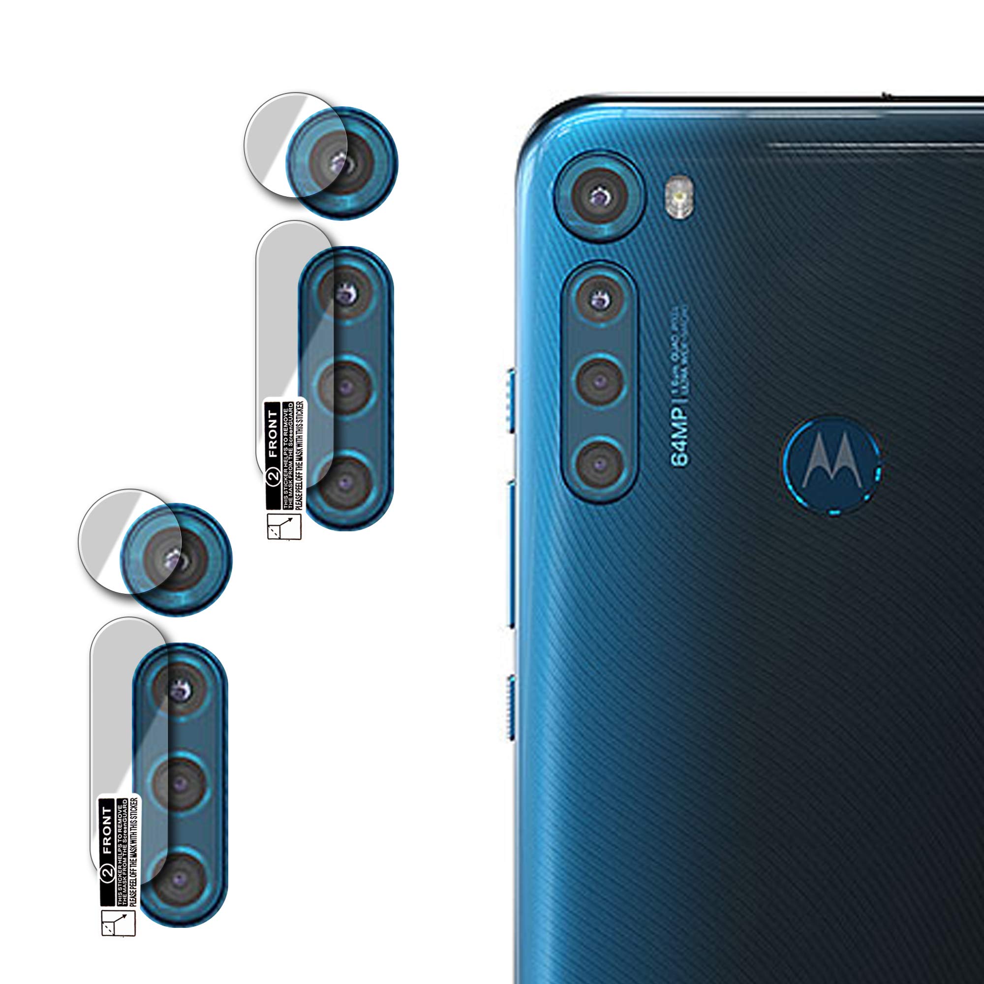 Mobihouse Motorola One Fusion Plus Mobile Camera Lens Protector Scratch Resistance, 9H Hardness (Pack of 2) With Free Installation Kit (B08X4716XC) Amazon Price History, Amazon Price Tracker