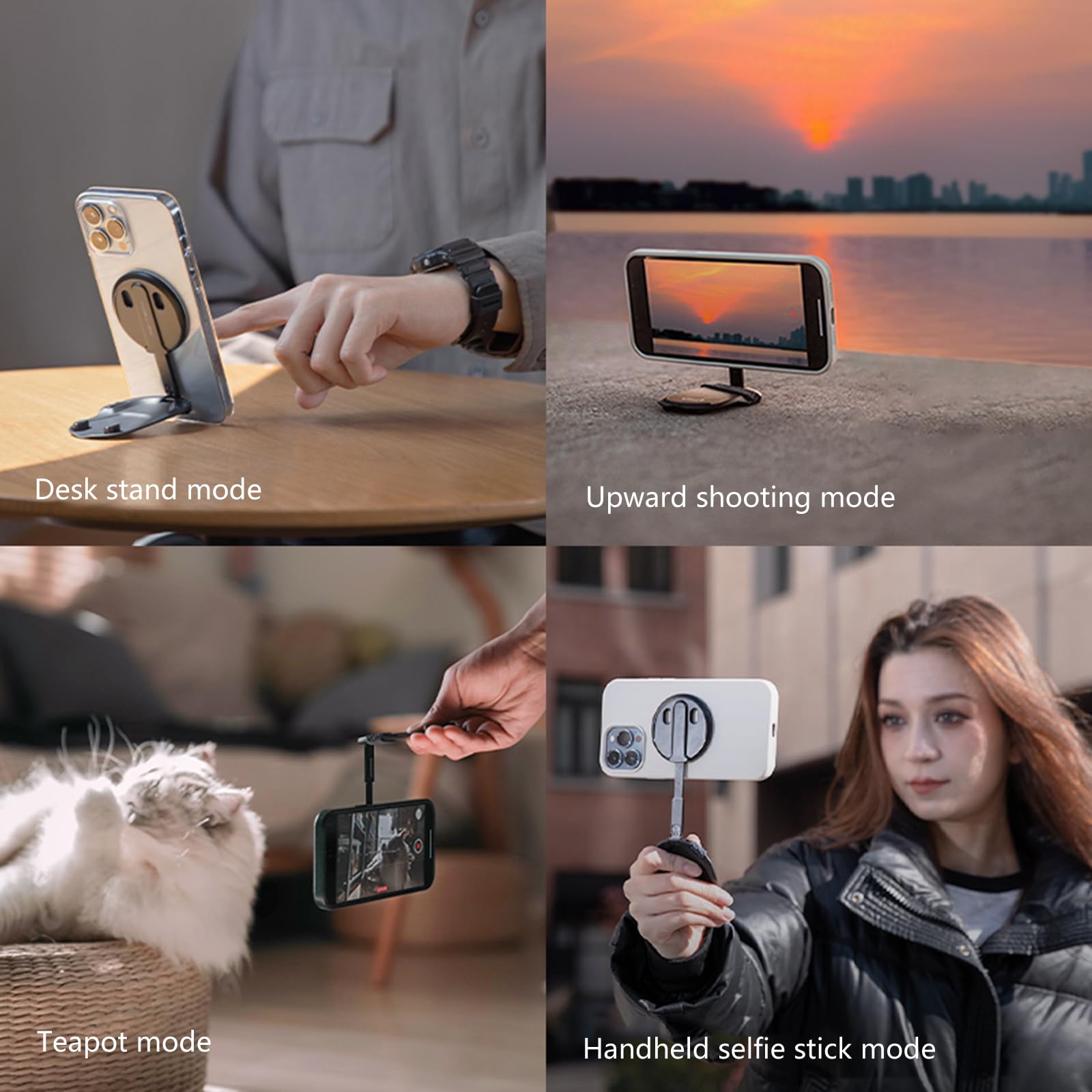 Snapgrip - Impugnatura per smartphone, colore: Verde