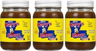 Kary's "Original" Roux 16oz (Pack of 3) - Rich and Authentic Cajun Flavor - Best For Gumbo, Stews and Etouffee - Elevate Your Cooking with the Kary's Roux