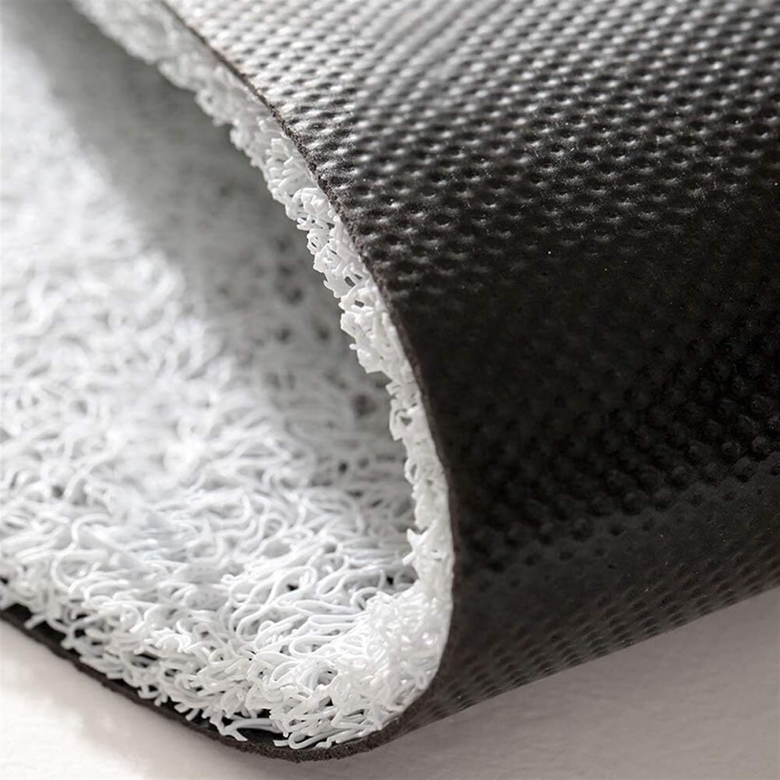 Felpudo Atrapapolvo para Puerta de Entrada Alfombra De Baño Semicircular, Absorbente Antideslizante,Alfombrillas Lavables,Piso Interior Resistente(C,45x90cm(18x35inch))