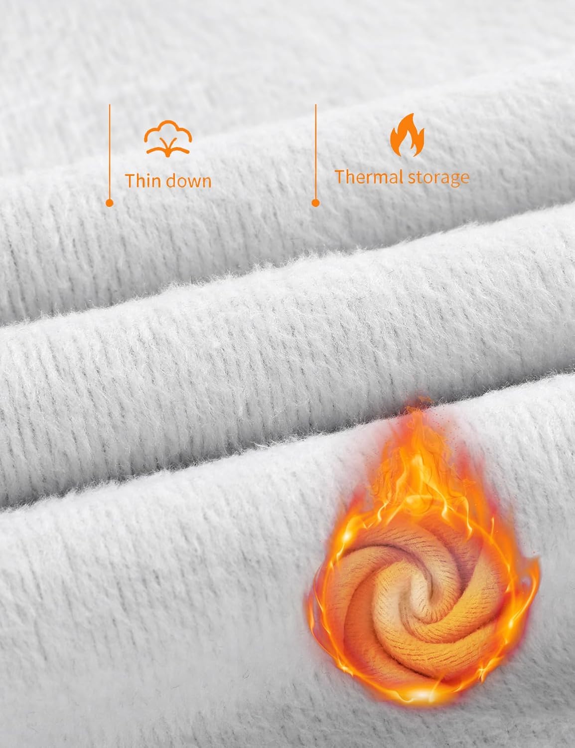 Gihuo Womens Sweatpants Warm Fleece Sweatpants Winter Sherpa Lined Joggers Pants - Image 5