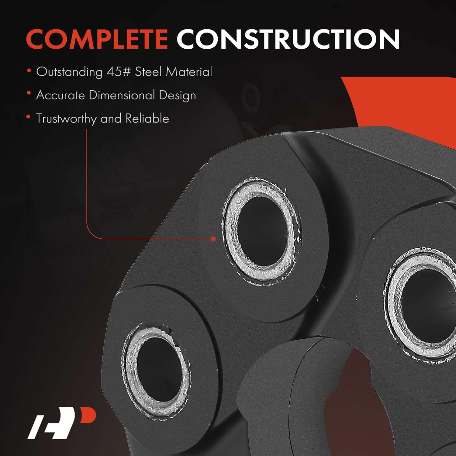 A-Premium Drive Shaft Coupler Flex Joint Propshaft Coupling with Bolts Compatible with BMW 318i 1992-1998 318is 318ti 323Ci 323i 325Ci 325i 325is 328i Z3 Z4 & Chevrolet Corvette