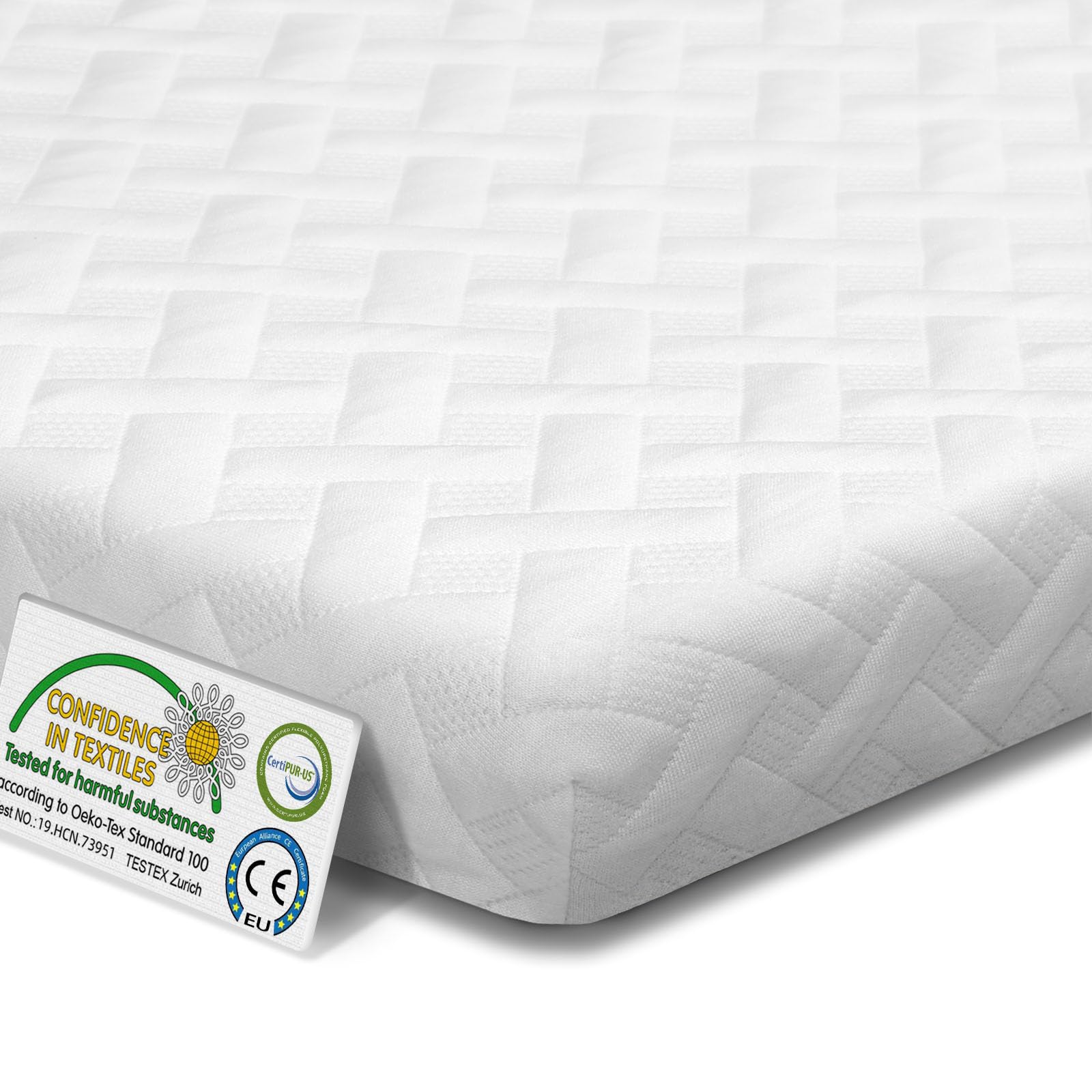 Surmatelas mémoire de forme gel 8cm rafraîchissant et ergonomique