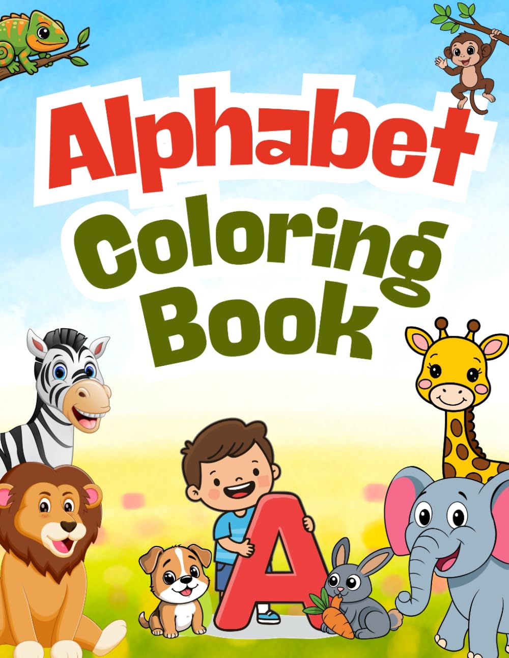 Alphabet Coloring & Tracing book: Alphabet Coloring & Tracing book Fun learning for Kids