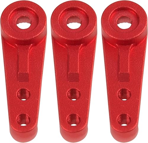 ShareGoo - Brazo servo de metal 25T 25 dientes spline servo cuerno de dirección compatible con Traxxas TRX4 Axial SCX10 Tamiya HPI HSP Wltoys 110 RC