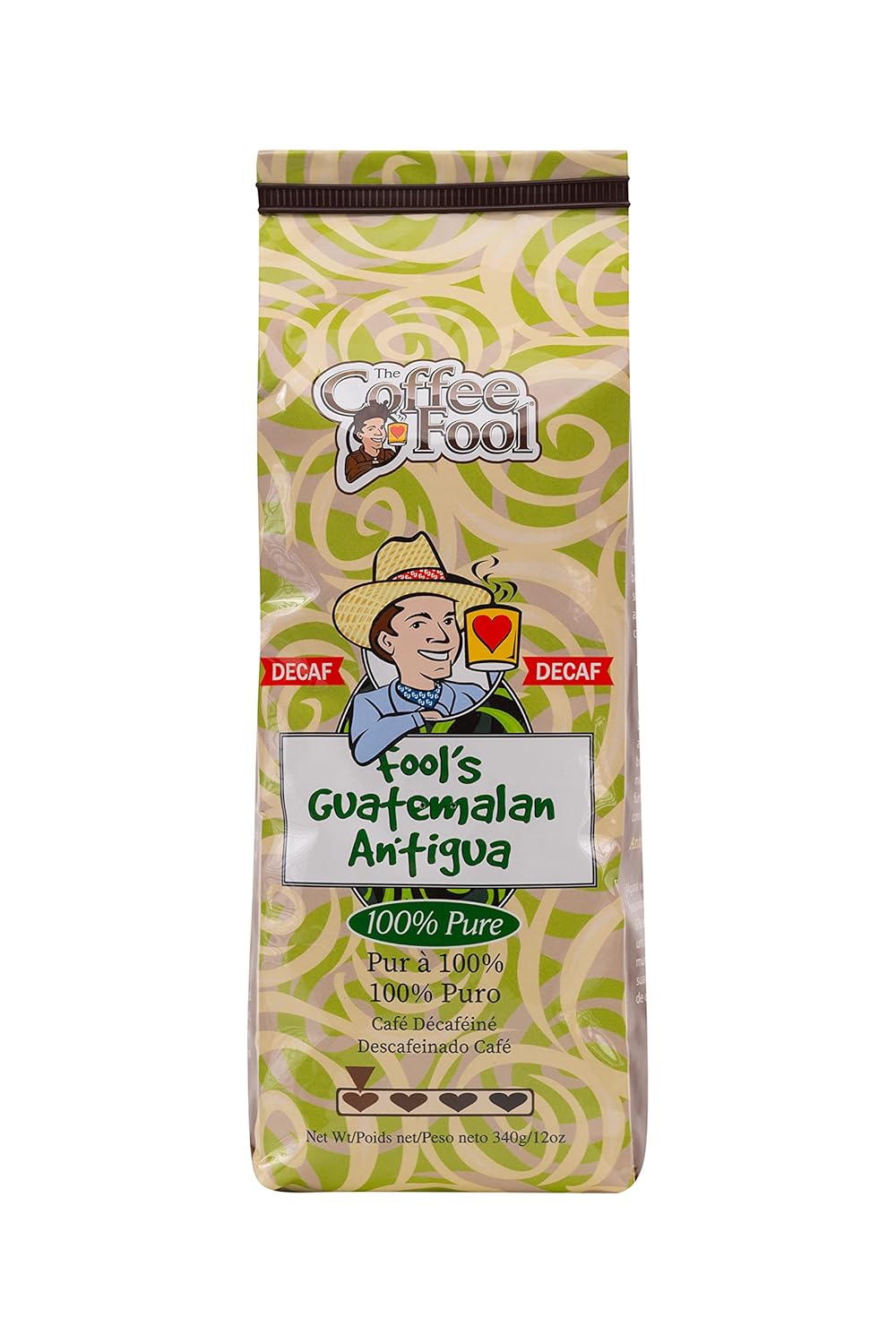 Coffee Fool's Decaf Guatemalan Antigua (Very Fine Grind)