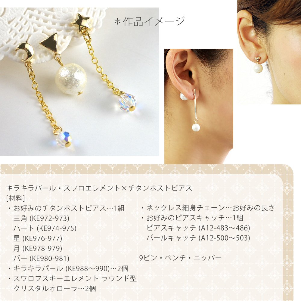 Amazon | 日本紐釦貿易(Nippon Chuko) NBK チタンポストピアス