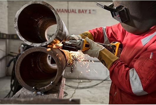 DEWALT 18V XR Brushless 125mm Flat Head Angle Grinder, Tool Only, DCG405FN-XJ