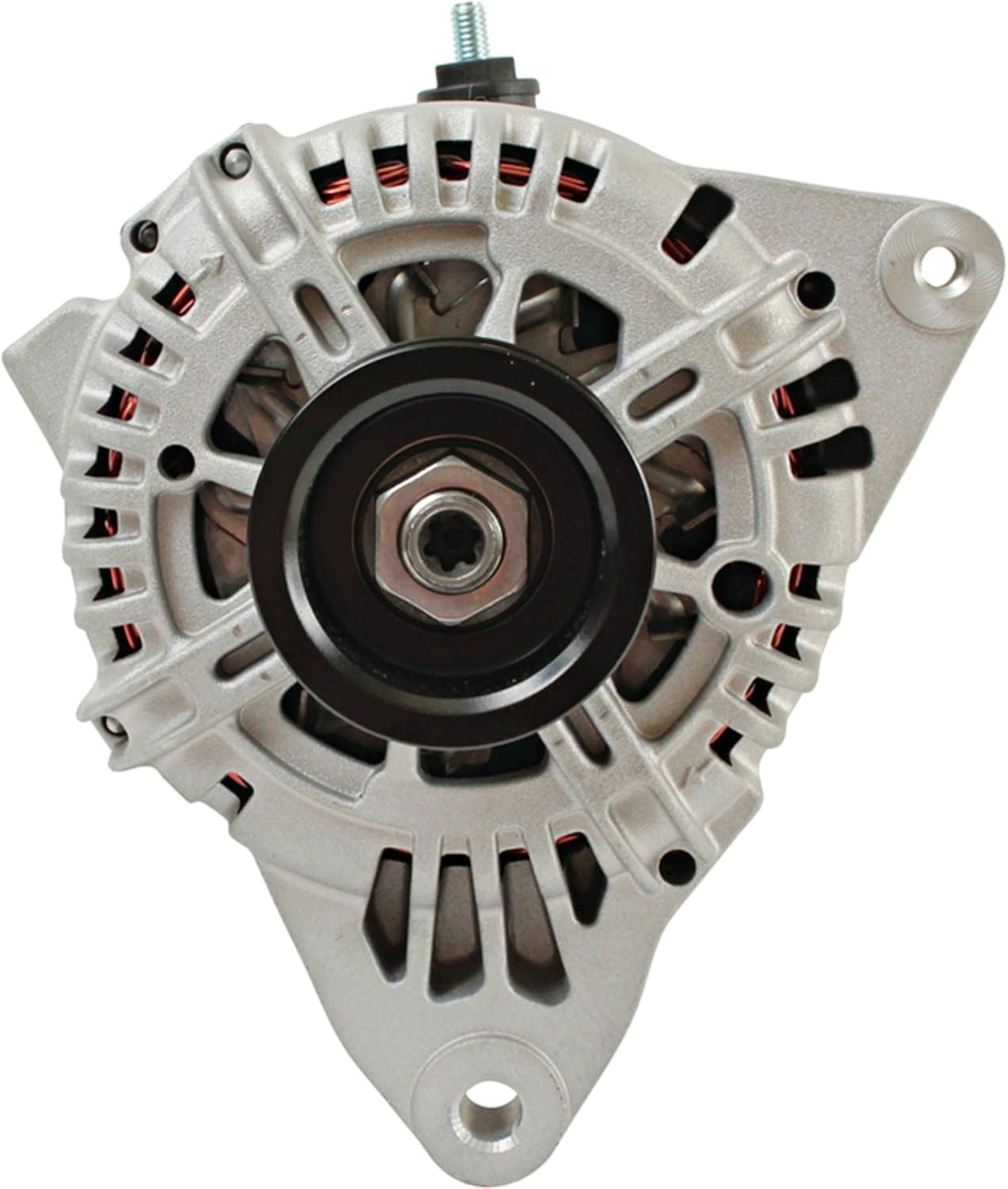 DB Electrical 400-40099 12V 120A Alternator Compatible With/Replacement For Hyundai Sonata 2005, Tiburon 2005-2008, Tucson 2005-2009, Santa Fe 2005-2006 334-2708, 400-40016, AVA0066, Clockwise