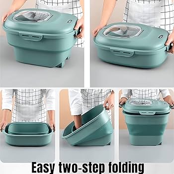 ️⭕️訳あり品‼️ドッグフードストレージコンテナ 折りたたみ式 大型フード入れ ️⭕️訳あり品‼️ドッグフードストレージコンテナ 折りたたみ式