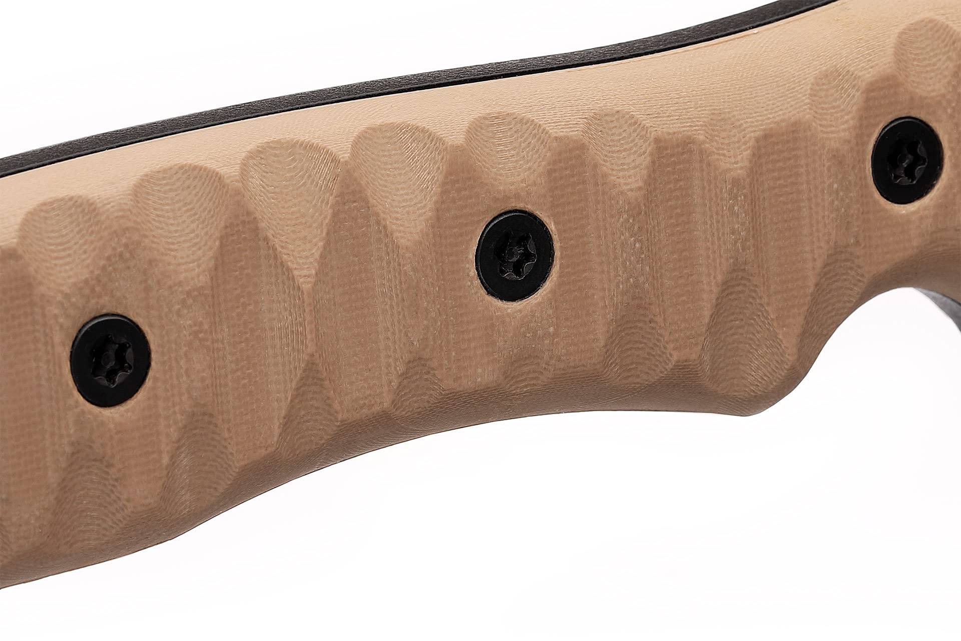 Hydra HAWKEYE Survival Knife, blade Böhler N690co steel with cryogenic treatment, handle G10, includes kydex sheath