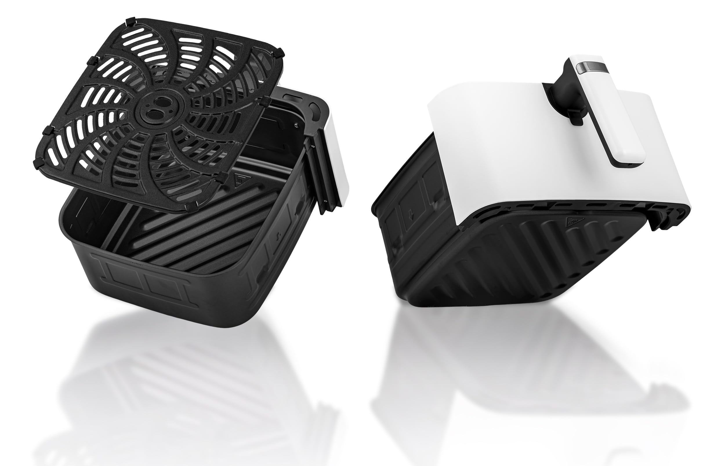 Berdsen Airfryer Freidora de Aire Caliente - 1700 W 6,5 L - Freidora - 8 Programas Pantalla Táctil - Blanco