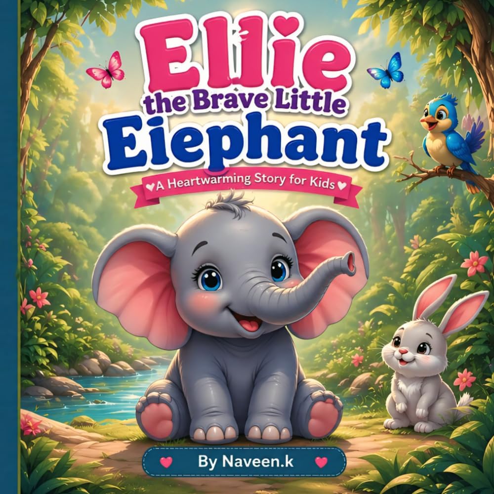 Ellie the Brave Little Elephant: A Heartwarming Story for Kids