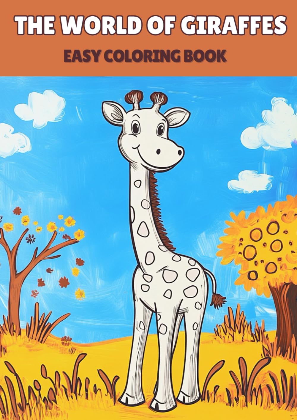 The World of Giraffes : A Fun and Engaging Coloring Book for Toddlers: How to spark kids creativity and imagination (Children`s Coloring Book)