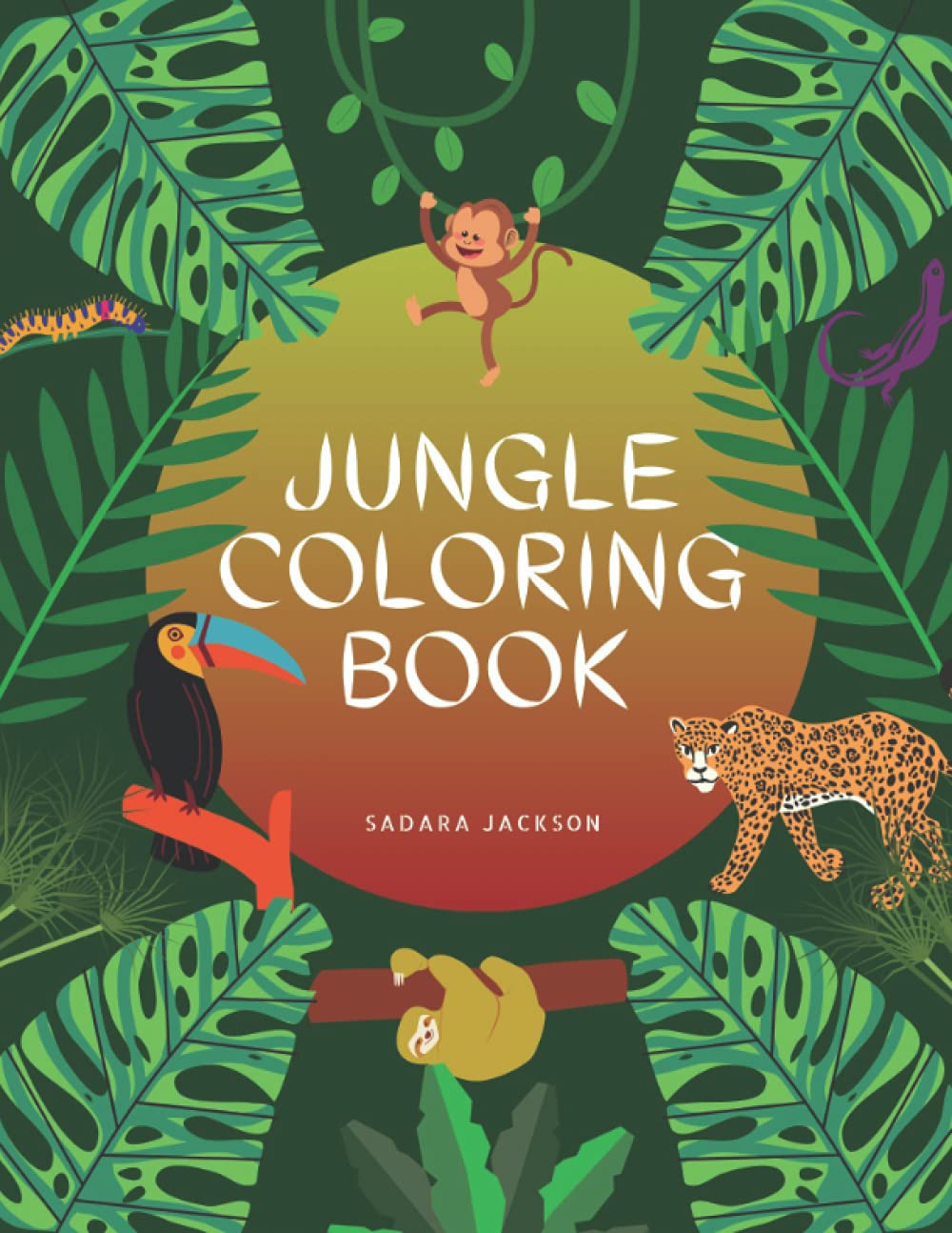 Sadara JacksonJungle Coloring Book
