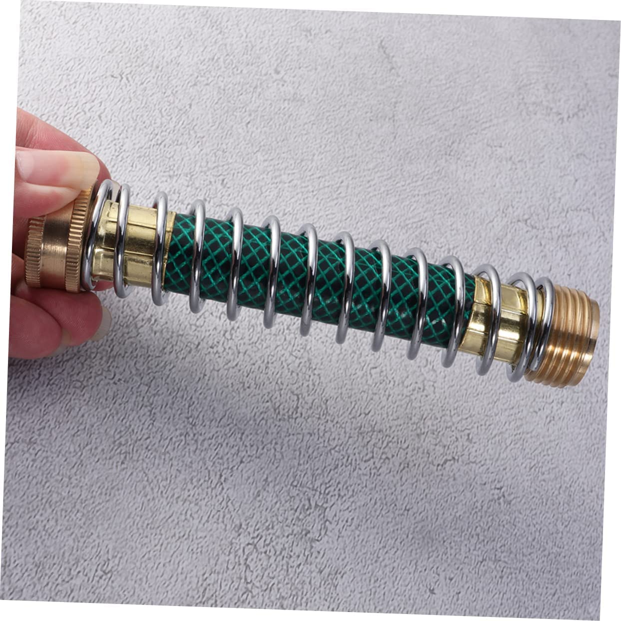 2pcs connettore per tubo dell'acqua tubo risparmiatore protettore molla elicoidale protezione attorcigliamento tubo da giardino estensione rubinetto raccordo adattatore connessione rapida molla tubo
