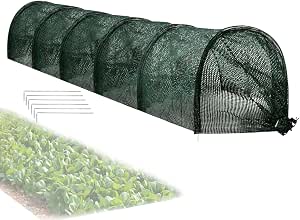 Tunnel Pour Chat Relaxdays Tunnel De Forçage, 5 Mètres, Filet PE, Avec Arcs Tunnel, Pour Légumes, Fraises, Jardin Tunnel Pour Chats