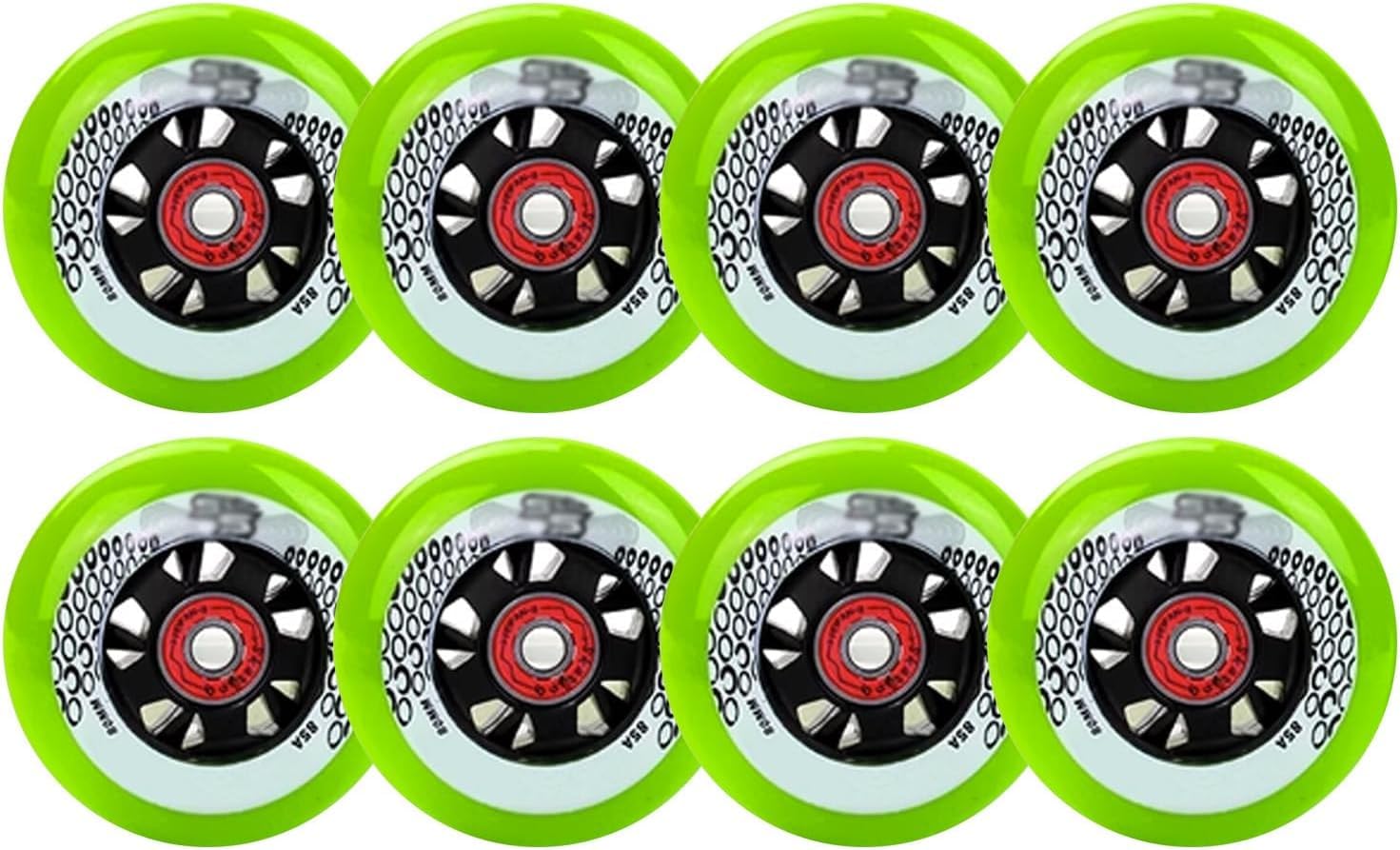 Roues de patins à roulettes intérieures et extérieures 85A pour entraînement