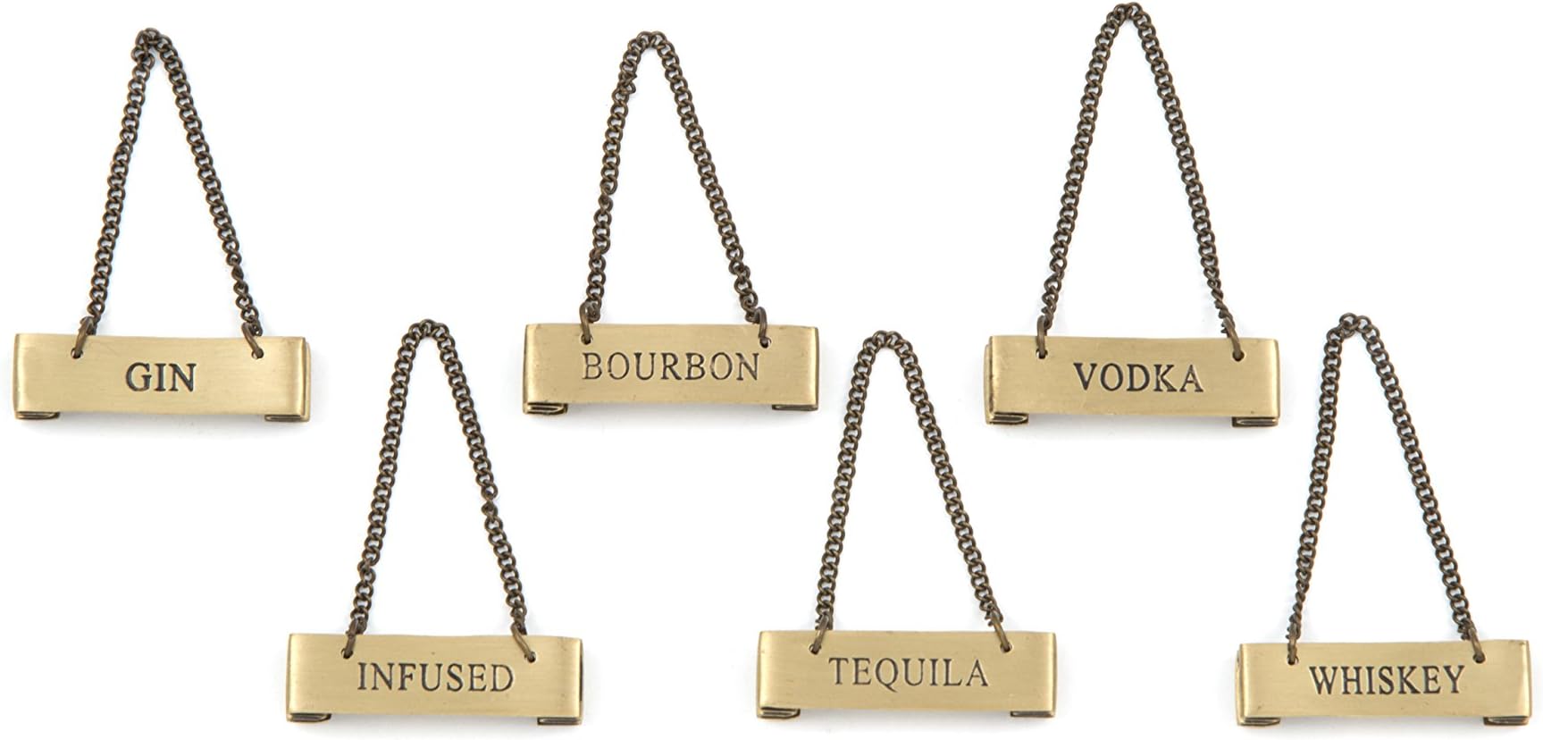 Classic Decanter Charm Set, Multicolored