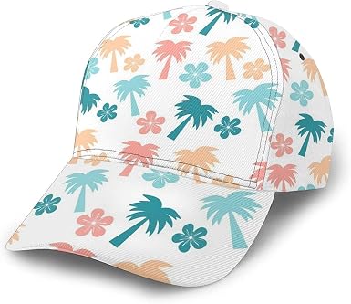 RIUARA Tropical Palm Baseball Hats 