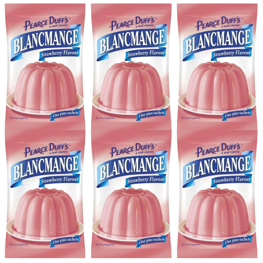 Blancmange Bundle With Pearce Duff's Strawberry Blancmange 35g (6 Pack)