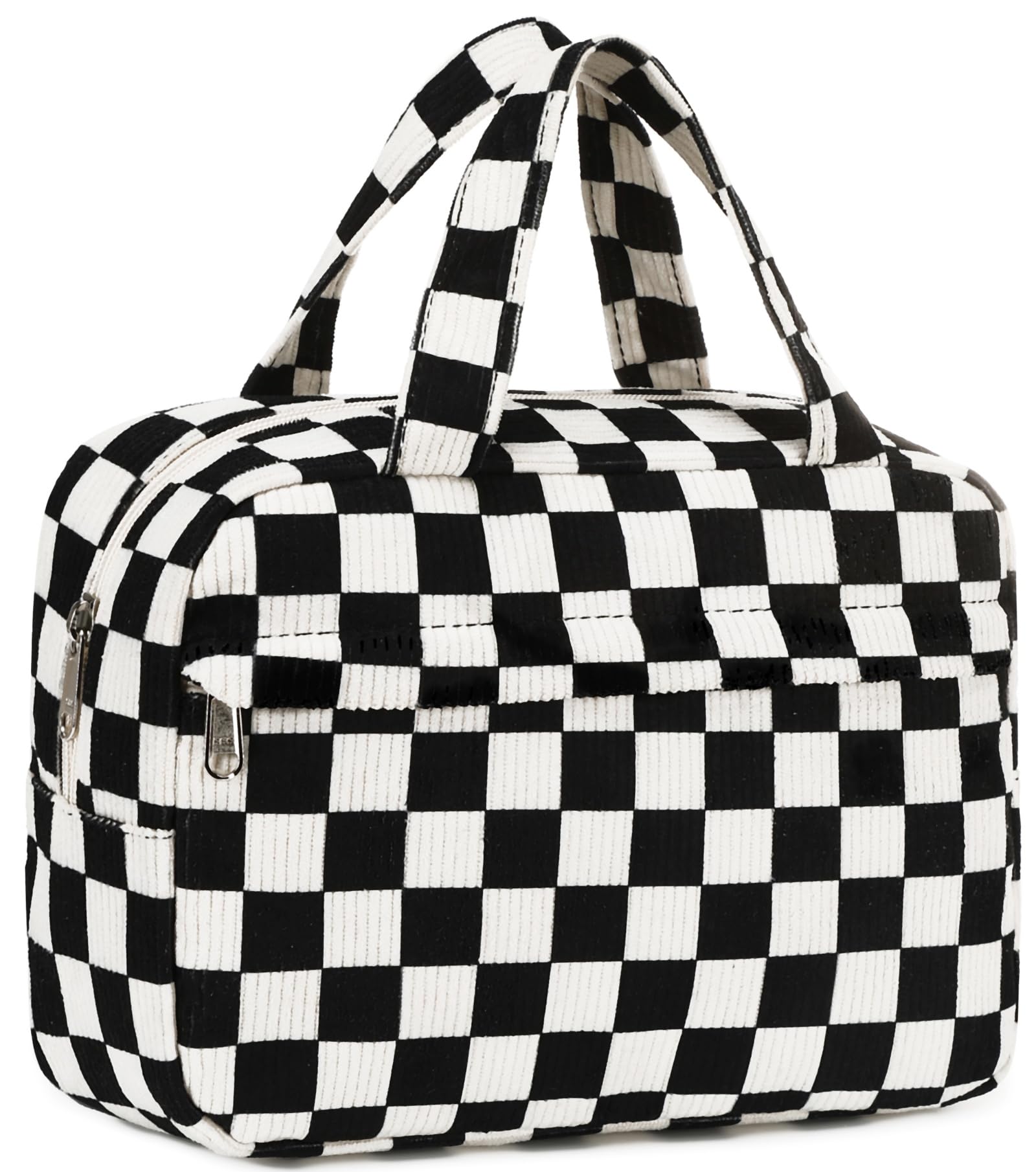 Makeup Bag for Women Cosmetic Bag Large Make Up Organizer Travel Toiletry Bags Waterproof Zipper Tote Pouch Purse for Girls