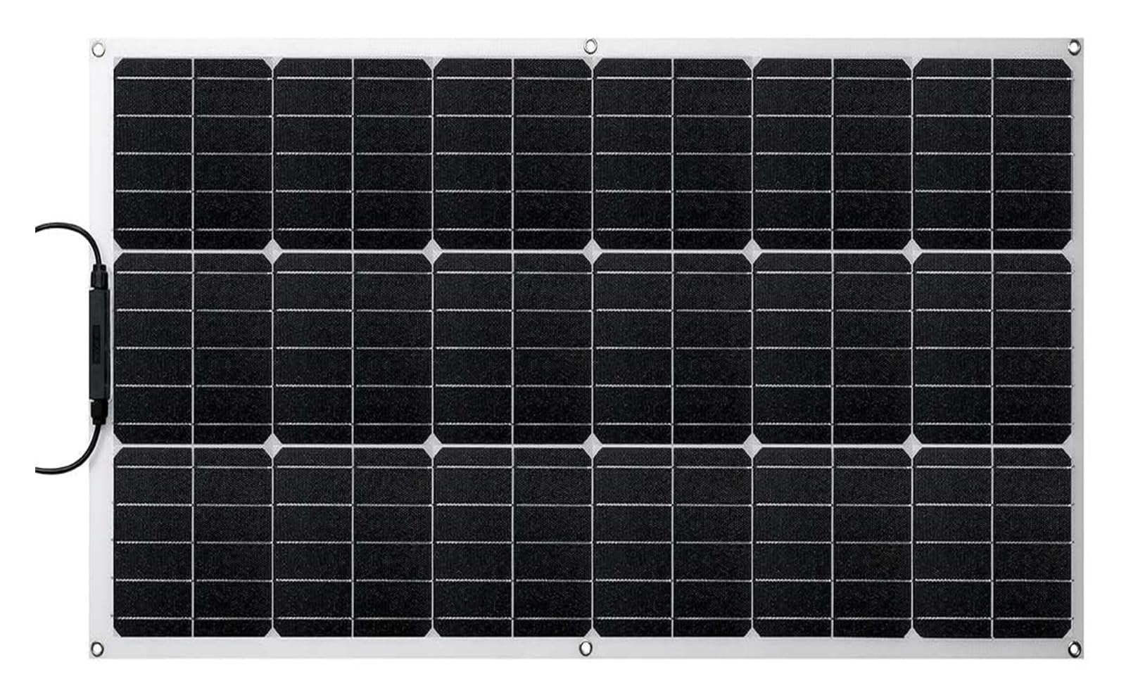 Elastyczny panel słoneczny, 18 V, monokrystaliczny, elastyczny zestaw paneli słonecznych, kompletny zestaw baterii do kampera, do kampera, ogniwa słoneczne (1000 W)
