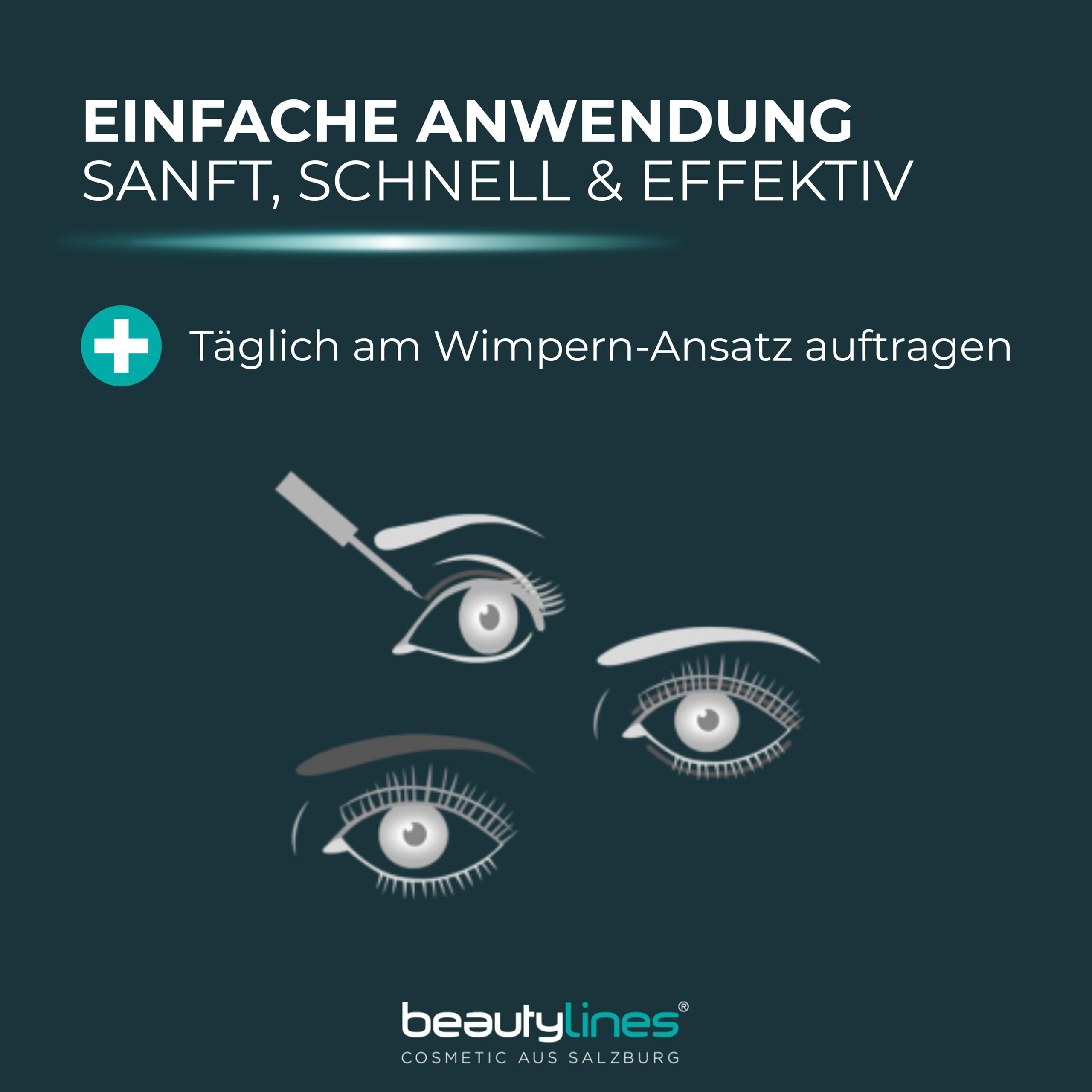Wimpern Serum Boost Formula 2.0 – Wimpern- & Augenbrauenserum mit Aloe Vera – Booster für längere & dichtere Wimpern – hochverträglich & einfach aufzutragen, 3 ml