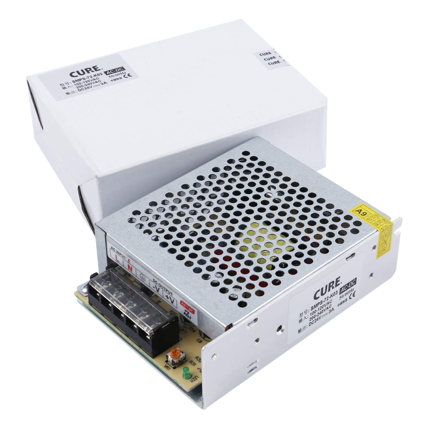 安定化電源 AC DC コンバーター 24V 15A 360W スイッチング電源 Life Ideas スイッチング電源 DC24V 15A 最大出力360W AC-DC