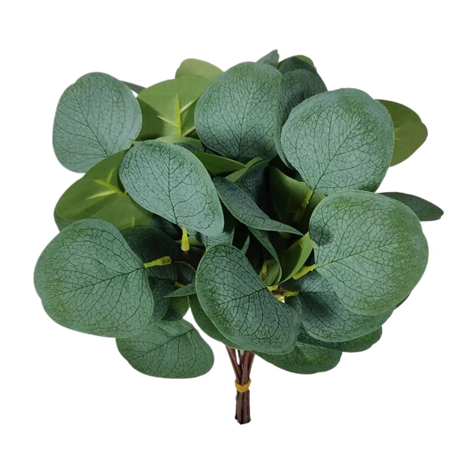 YGLEEULI Artificial Foliage Stems 1/10PCS Artificial Plant Eucalyptus Leaves Greenery Stems with Flower Fake Plants Home Decor Wedding Party Ornament(10PCS-type 4)