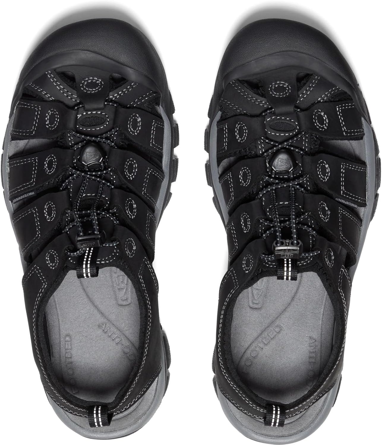 KEEN Men's, Newport Sandal 10 Black/Steel Grey