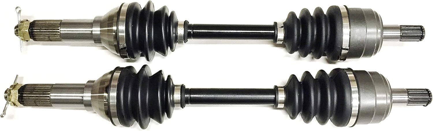 Precision Front CV Axles for Yamaha Wolverine 350 4x4 2001-2005, Left & Right, Quality Tested, Heat-Treated, 4140 Chromoly Steel, Exact Fit, ATVPC