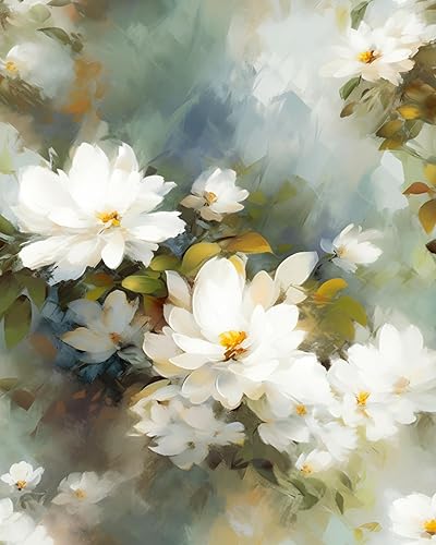 Miniatura 9 de Papel tapiz de hojas azules, papel tapiz bohemio para despegar y pegar, papel de contacto vintage de hojas verdes, papel de pared floral blanco,