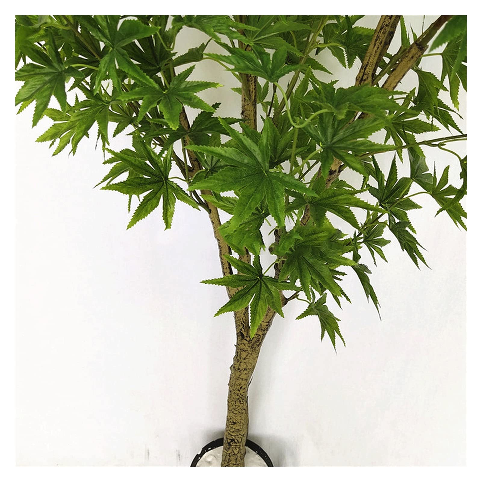 Artificielle Bonsaï Faux Plantes en Pot de Petites Plantes artificielles Petites Plantes d'érable, for la décoration de la Salle de Bureau à Domicile, 35 Pouces de Hauteur Plante Artificielles