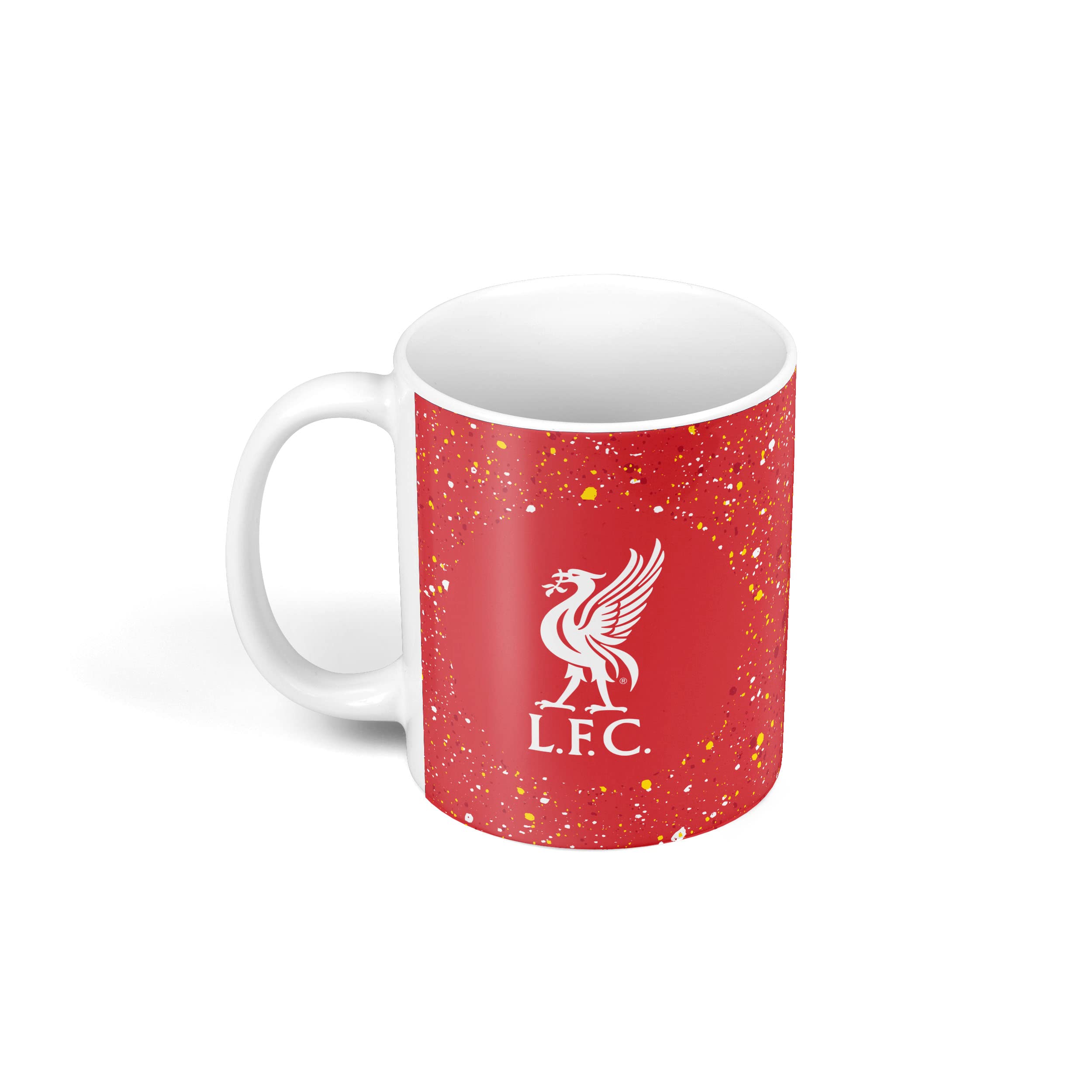 FOCO Premier League Football Liverpool Fan Paint Splatter Coffee Tea 375ml Mug