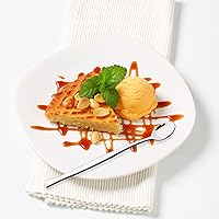 Vista 7 de 8 cucharas de helado de mango largo, cuchara de mango largo de acero inoxidable, 7.28 pulgadas