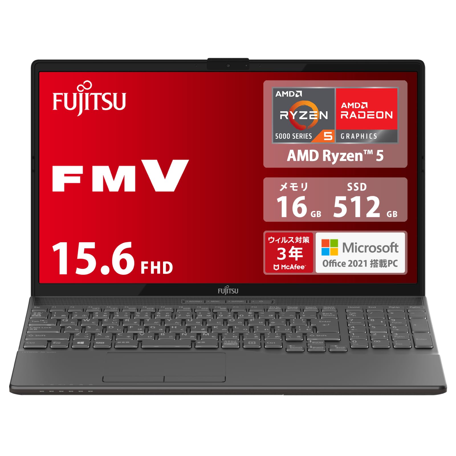 富士通 ノートパソコン FMV LIFEBOOK WU-X/H1 (MS Office 2021/Win 11 