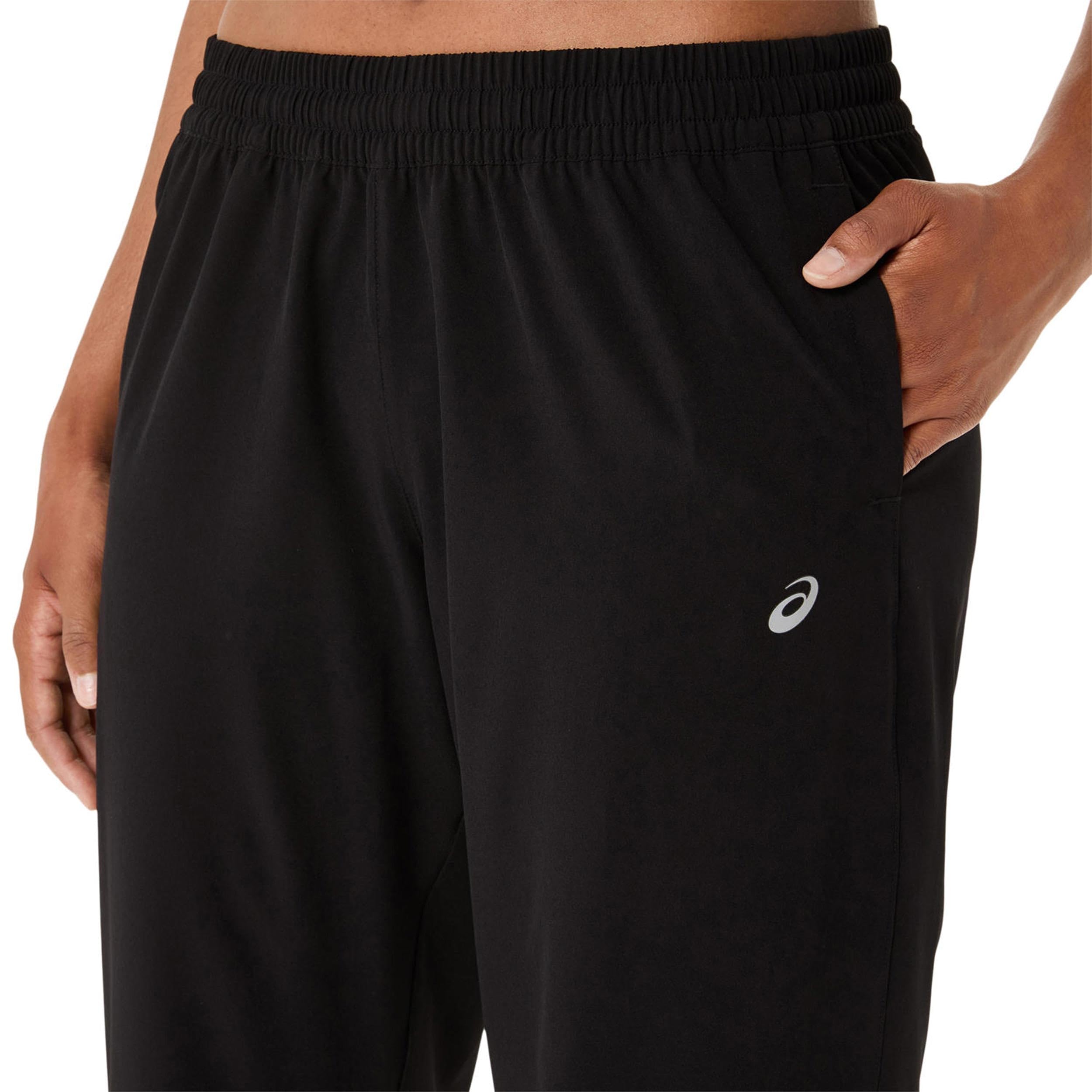 ASICS Core Woven Laufhose Damen schwarz - Performance Black M