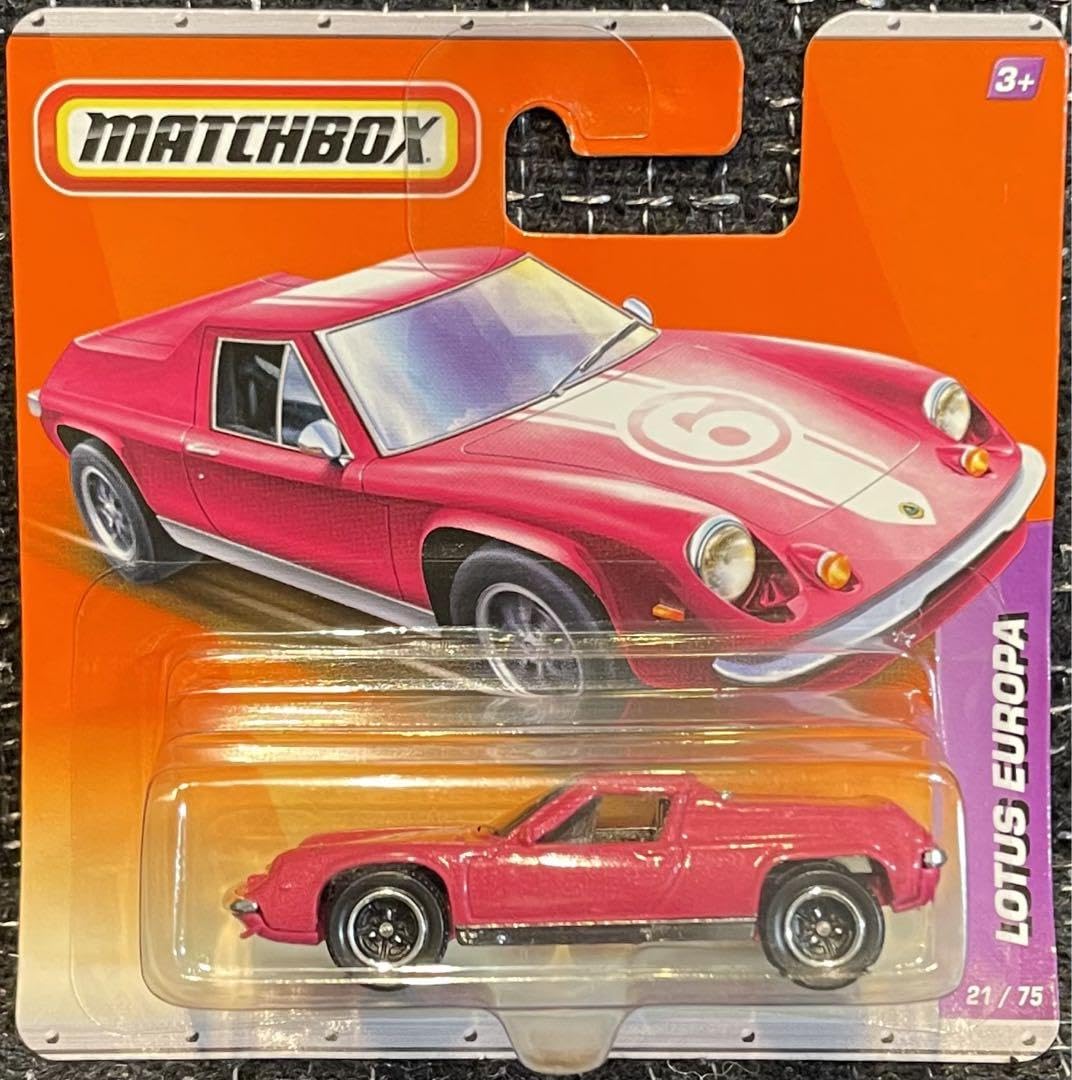 Amazon.co.jp: マッチボックス ロータス ヨーロッパ ピンク ショート