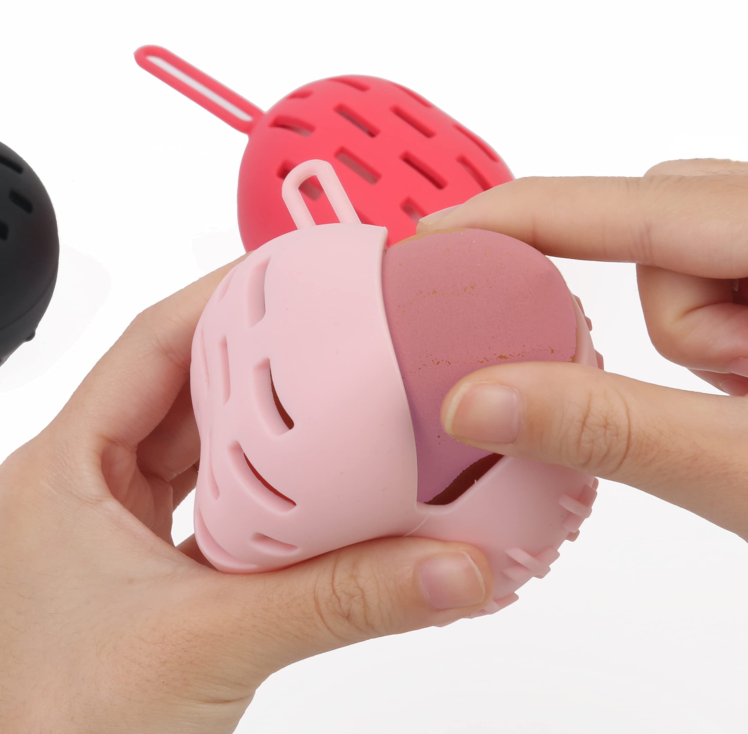 Beauty Bundle of 3 With 2 MakeUp Brush Holders and one Makeup Sponge Holder