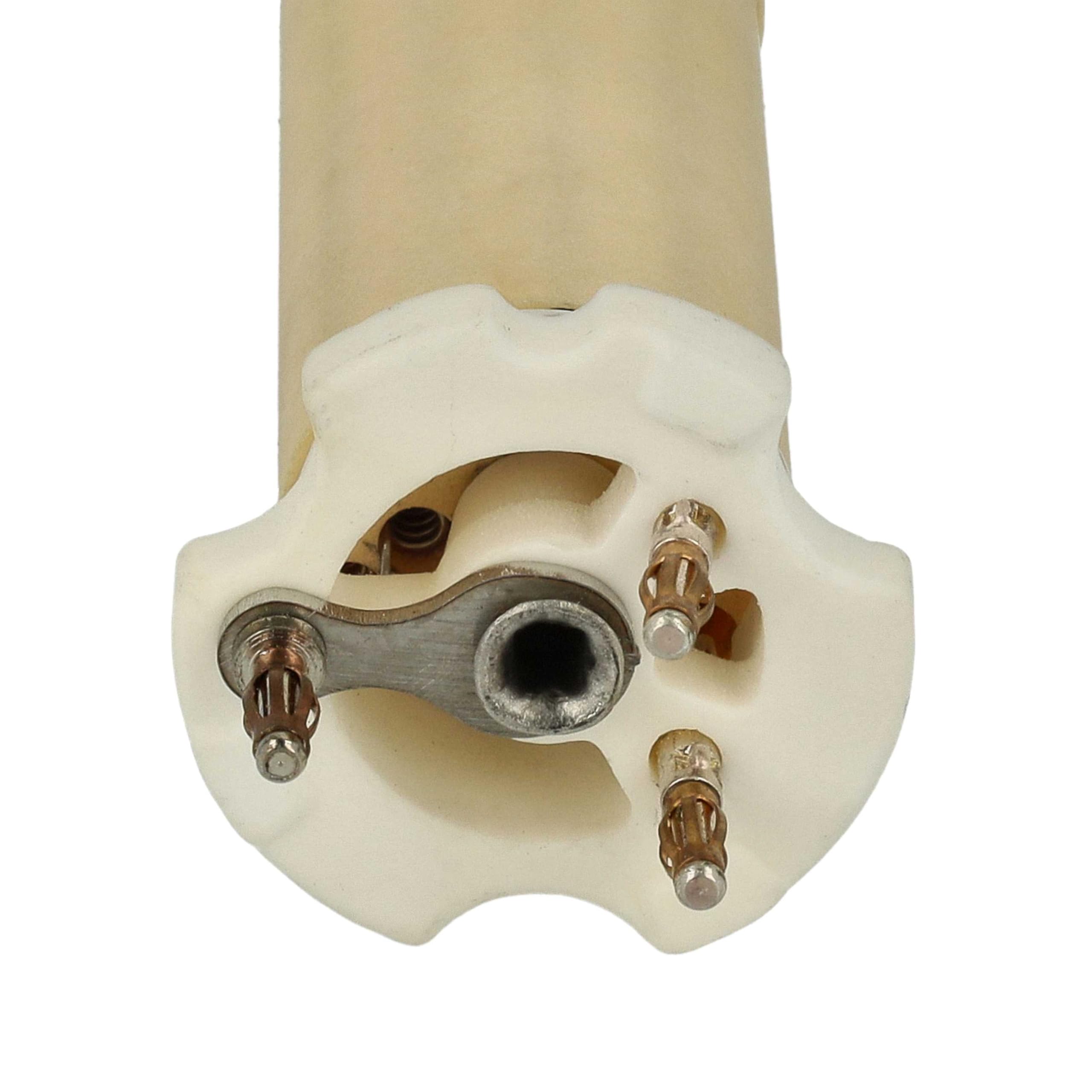 vhbw 2 x element grzejny kompatybilny z pistoletem spawalniczym Leister LHS 15 PREMIUM, CLASSIC, SYSTEM - 770 W, ceramiczny rdzeń grzewczy, 1,68 x 5,5 cm