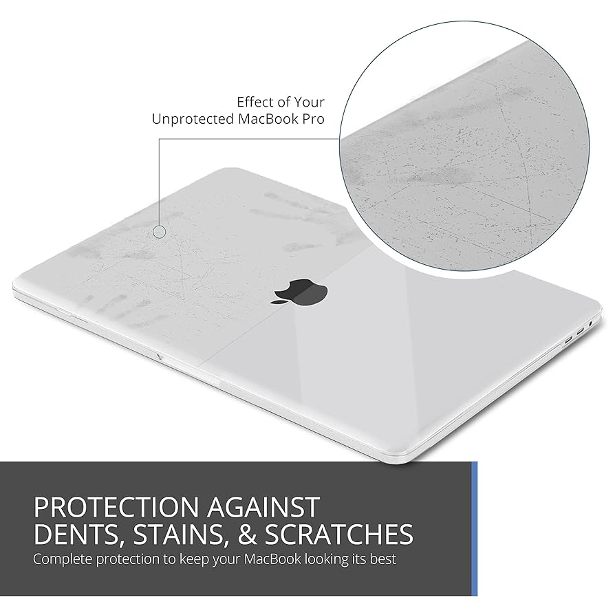 Amazon.com: Kuzy Clear MacBook Pro 13 inch Case 2020 2024