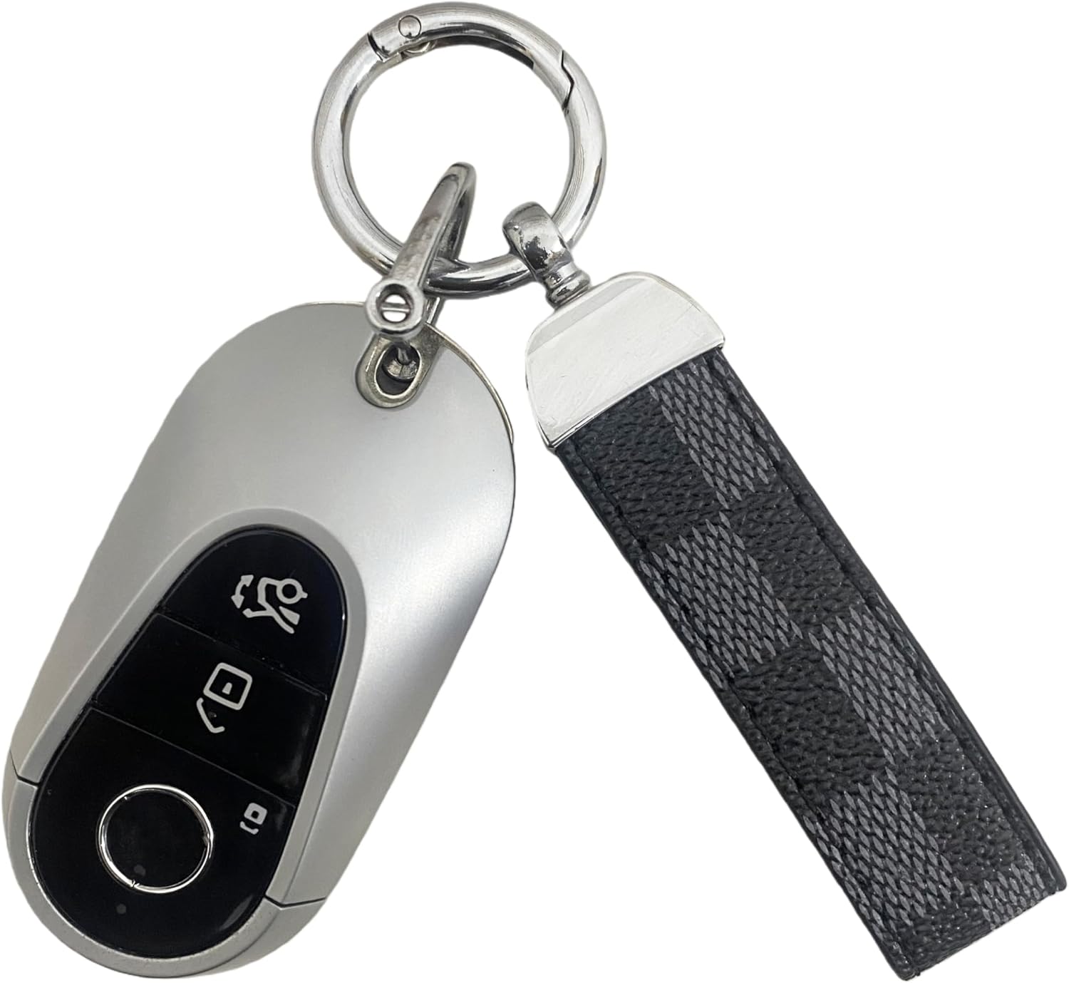 Durable Leather Print Keychain image 4