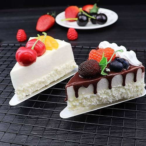 Miniatura 6 de 100 tableros triangulares para tartas, soporte de cartón, mousse, para pasteles, cartón, papel, magdalenas, base para cupcakes, postres, bandeja