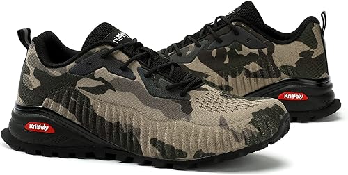 Miniatura 6 de Zapatillas de moda para hombre, ligeras, transpirables, antideslizantes, para caminar, tenis, entrenamiento cruzado, para correr en senderos