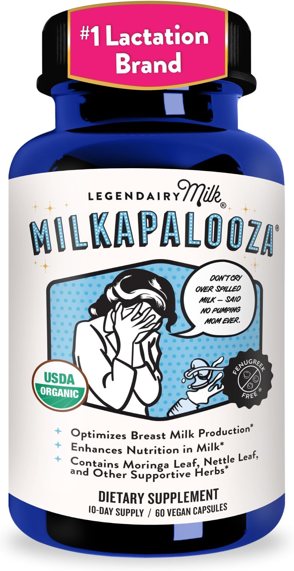 Milkapalooza®, 60 Vegan Capsules