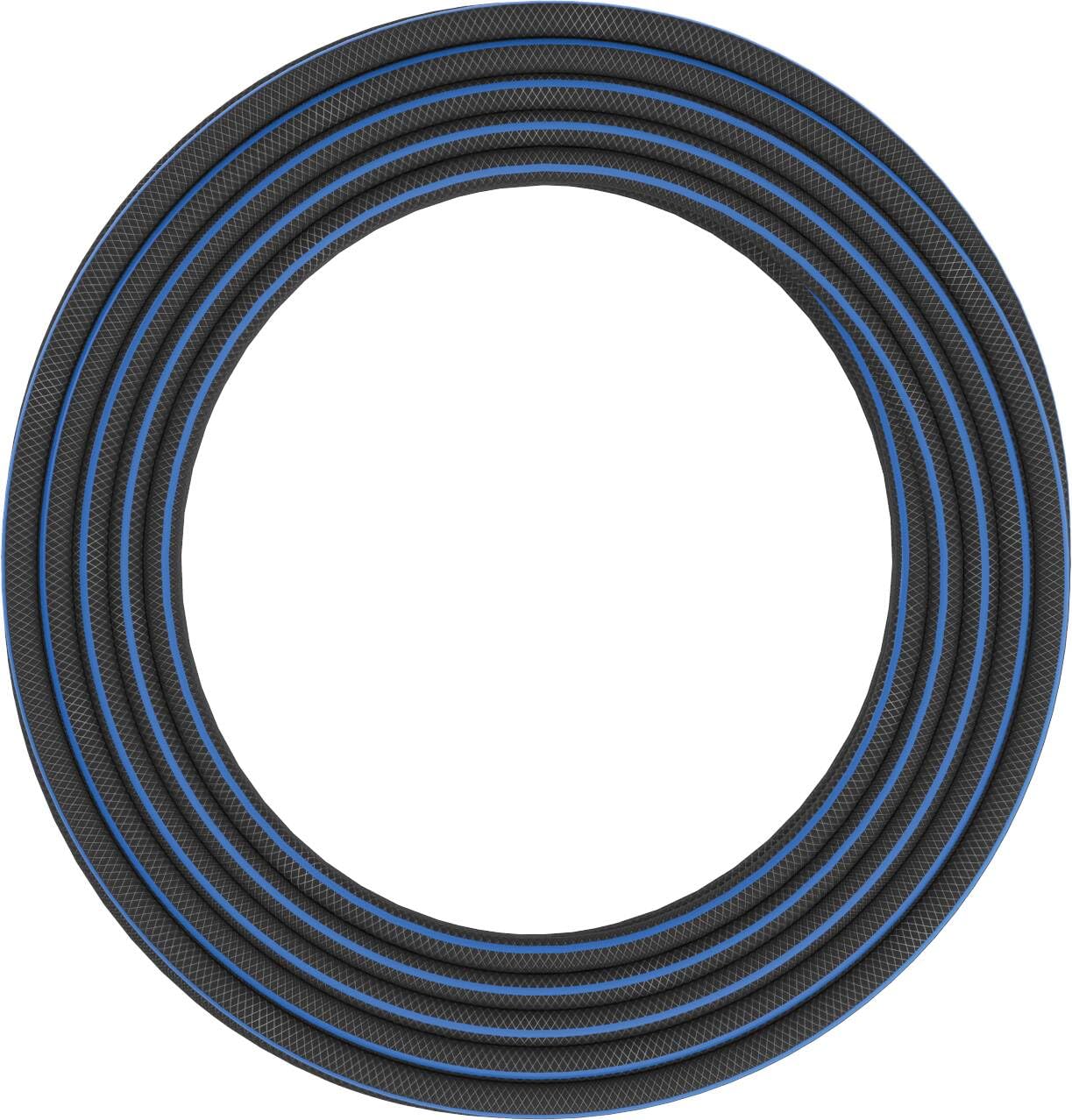 Fiskars Tuyau d'Arrosage M-L, X-series, Tuyau pour Arrosage Manuel, 13 mm (1/2"), Longueur : 25 m, Raccord Universel, Protégé contre les UV, Résistant au Gel, Résistant à la Torsion, Bleu, 1076045
