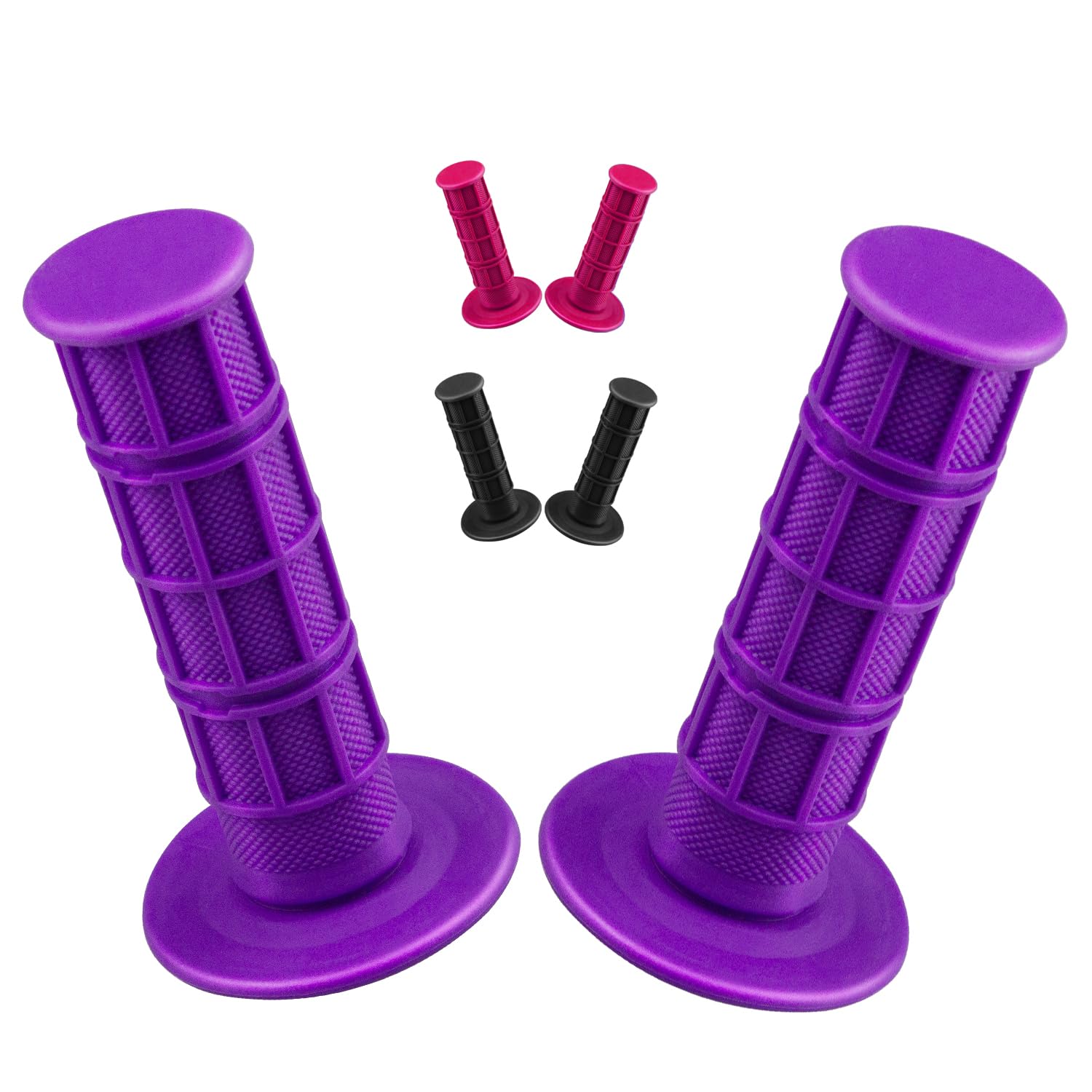 Amavoler Handlebar Grips 7/8" 22mm 24mm Aftermarket Replacement Parts Fits for Most ATV Dirt Bike, Such as Yamaha Kawasaki Arctic Cat 250 Polaris